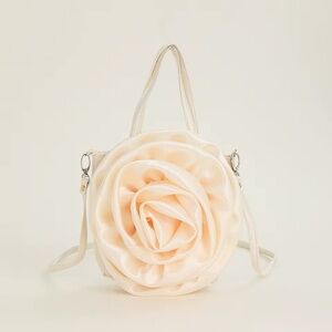 Rosette Bridal Bucket Bag